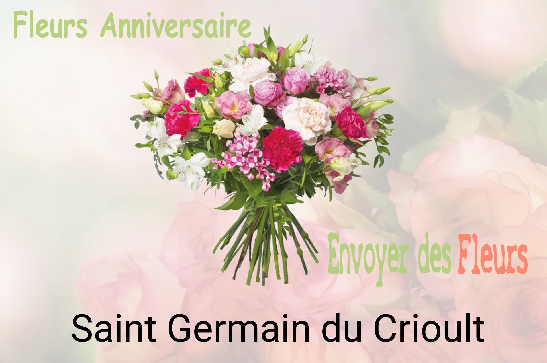 Bouquet de fleurs d’anniversaire livré à Saint-Germain-du-Crioult
